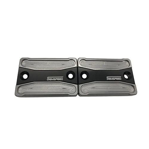 1 Pair Black SEMSPEED adv 150 аксессуары для передней левой и правой тормозной жидкости Крышка Резервуара подходит для ADV150 adv150 запчасти - Цвет: 1 Pair Black