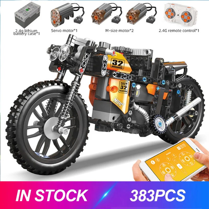 Молд King 23005 RC мотоциклетный телефон управление через приложение быстрая модель