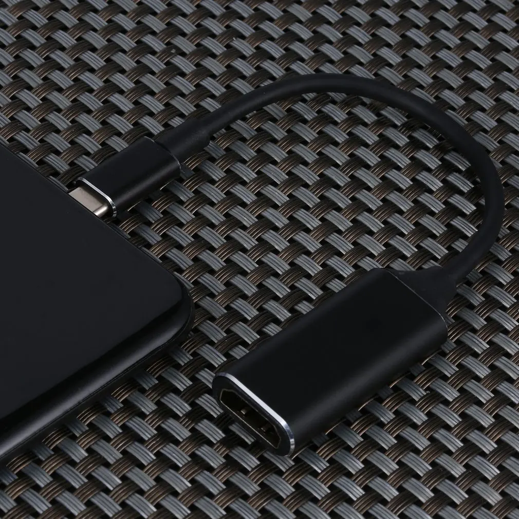 4k Ultra HD USB 3,1 USB-C type C к HDMI HDMI-A F-адаптер HDTV ключ Кабельный адаптер-переходник для MacBook для Lumia950XL