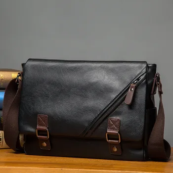 

Men's business bag new Korean men's bag shoulder bag men's bag slant straddle bag versatile fashion briefcase