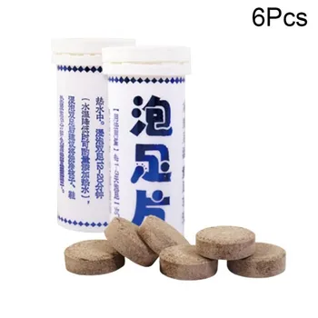 

6pcs/box Foot Bath Effervescent Tablets Long-term Relief Athlete's Foot Skin Cracking Psoriasis Peeling Beriberi Anti-Swelling