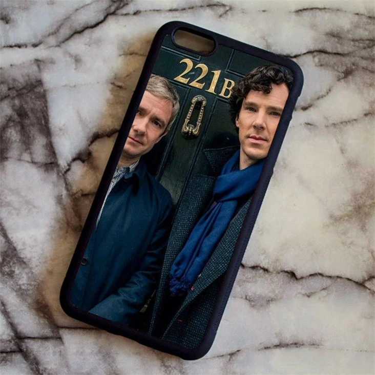 Чехол для телефона с изображением детектива Шерлока Холмса KETAOTAO для samsung galaxy S3 4 5 6 7 8 9 Note 4 5 7 8 чехол из мягкого ТПУ резины и силикона - Цвет: Синий