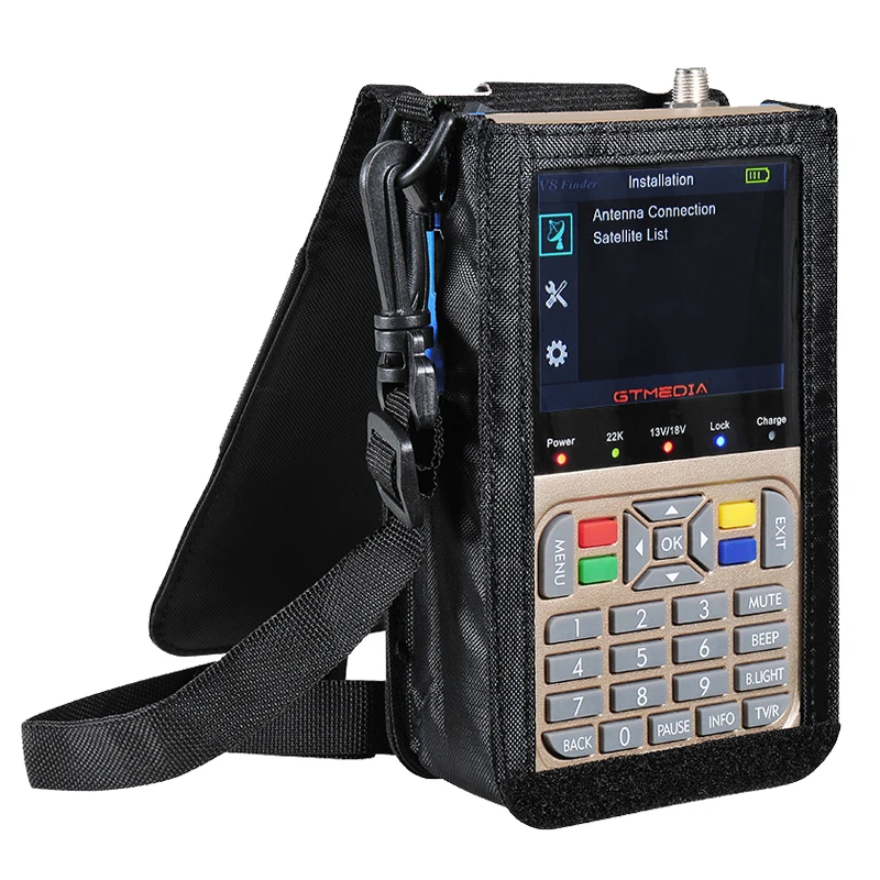 

GT MEDIA /Freesat V8 Finder HD DVB-S2 Digital Satellite Finder High Definition Sat Finder DVB S2 Satellite Meter Satfinder 1080P
