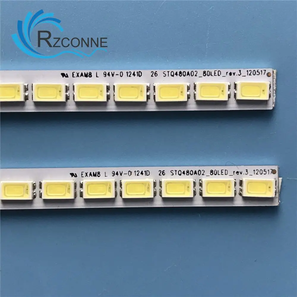100% ο 535mm LED Ʈ  Ʈ 80LED, TCL 48 ġ TV L48E5390A 3D 48CE680LED STQ480A02 80LED REV.3 LVF480SSTM E8 V1