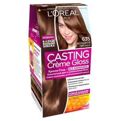Краска «Casting Creme Gloss» L'Oreal Paris, 635 Шоколадное пралине