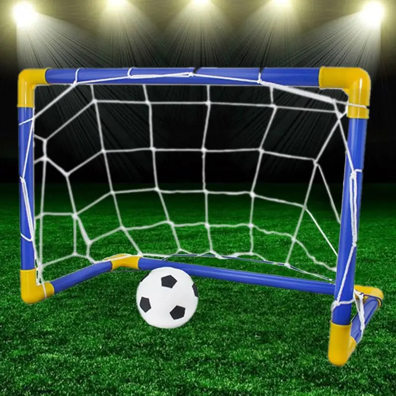 Football Goal Toy Set Kids Soccer Goal Pool Set for Toddler Boys and Girls 3+ Kids Ball Toy 6