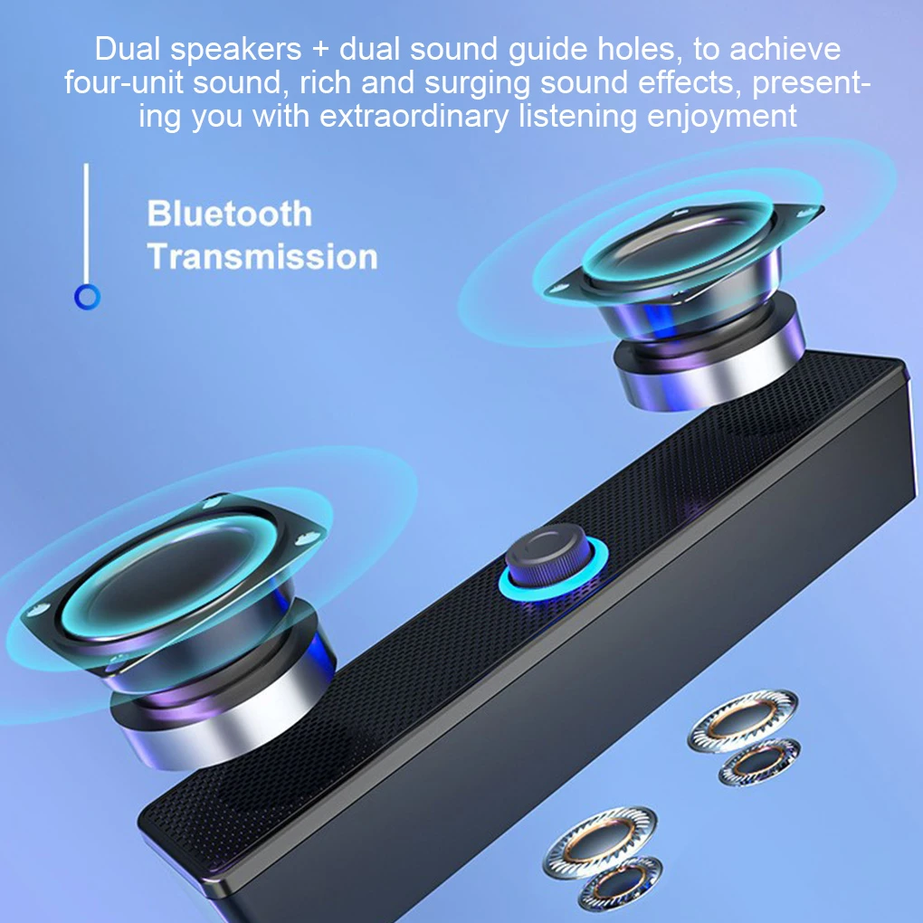 Surround Sound Bluetooth Speakers Tv Home Theater Soundbar Bluetooth