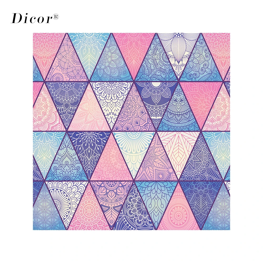 

DICOR 2M 78.74in Geometric Art Series Window Decorative Film BLT2348KJ