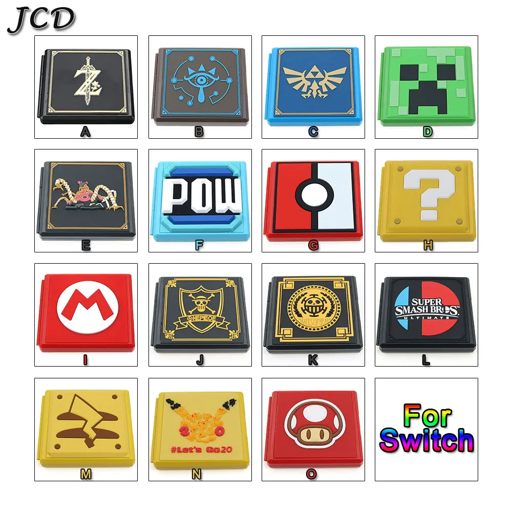 JCD 12 в 1 противоударный чехол для игровых карт для nintendo Switch жесткий корпус коробка для Switch NS NX игры Аксессуары для хранения