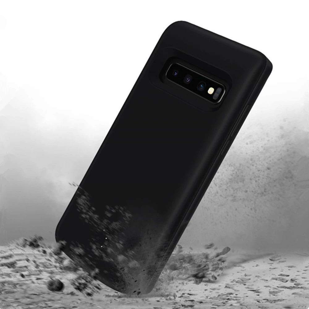 Портативный аккумулятор телефона чехол для Samsung S10 плюс батарея резервного