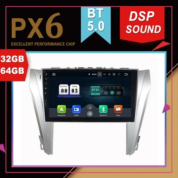 

Rockchip PX6 Processor Android 9.0 Car Multimedia GPS For TOYOTA Camry 2014-2015 DSP Sound Navigation Tape Recorder Radio