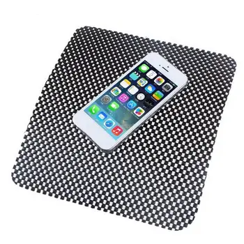 

high quality Car Dashboard Anti-Slip Sticky Premium mat for Phone GPS cards Black PVC Foam Non-slip Pad Accessories 17*19cm