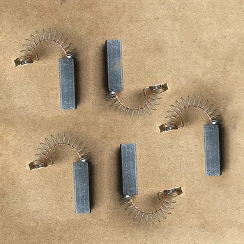 

5pcs Vacuum Motor Carbon Brush For Philips Midea Haier Sanyo Puppy LG Vac Cleaner Parts Household Cleaning Supplies 6.5X10X30MM