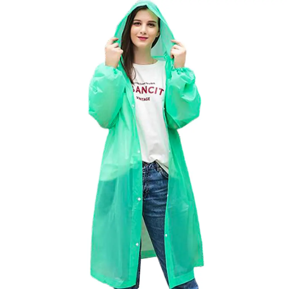 

Fashion Disposable Raincoat Thick Drifting Raincoat Travel One-Piece Raincoat Environmentally Friendly Material PE Pullover