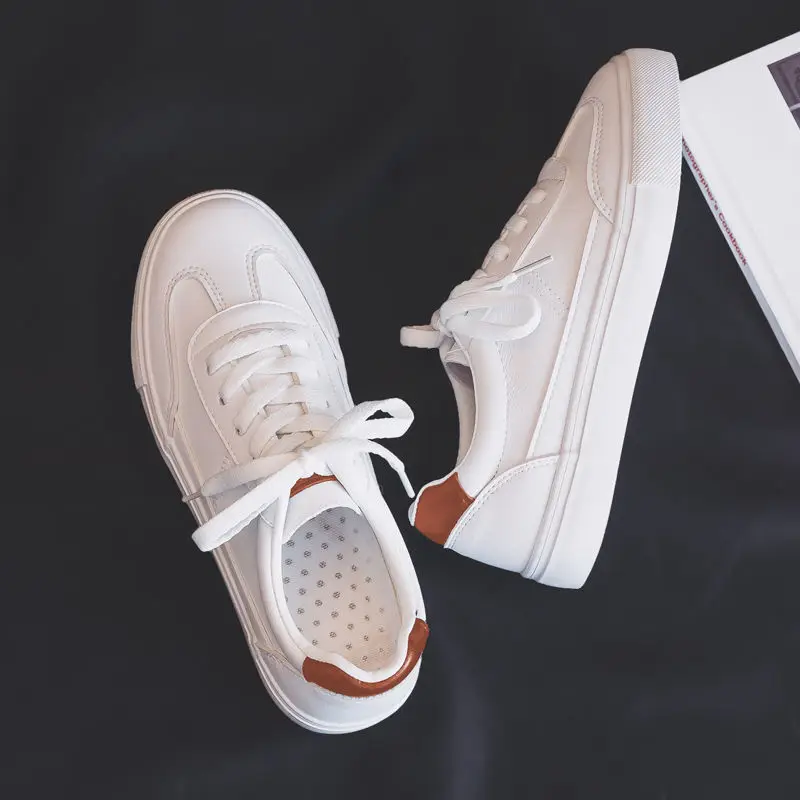 

Base Small White Shoes Women's 2019 Spring Summer New Style Korean-style Versatile Flat Board Shoes Casual Shoes Student Network