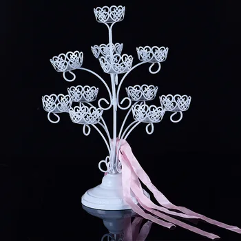 

11pcs Cupcake Display Stands Rack Baking Shop Cake Dessert Stands for Wedding Birthday Party Table Decoration