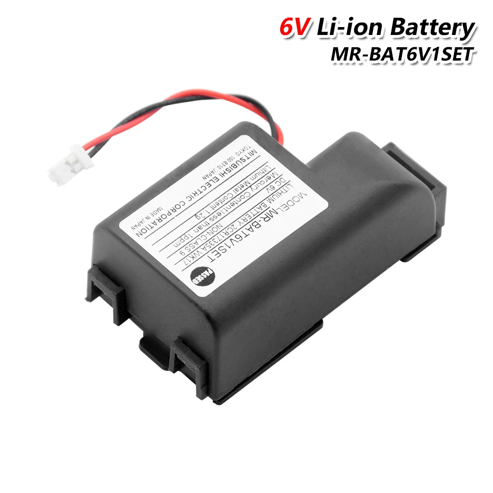 YCDC MR-BAT6V1SET 6V 1500 мА/ч, PLC Замена Батарея резервного копирования Батарея для станка с ЧПУ Системы MR-J4 2CR17335A WK17 с разъемом