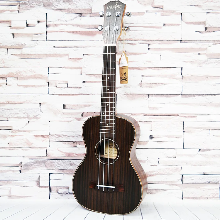 Ordinary Ukulele SevenAngel концертная акустическая укулеле 23 дюймов палисандр Гавайская 4 струны гитара 17 Лада электрическая укулеле с звукоснимателем эквалайзером - Цвет: Ordinary Ukulele