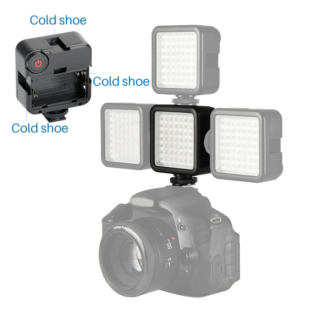 Портативный фотографический светильник ing Ultral Thin 4W 49-светодиодный видео светильник светодиодный s заполняющий светильник для камеры