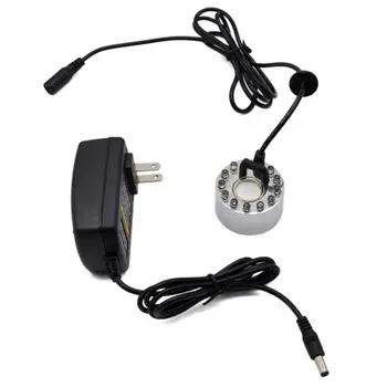 

12 LED Colorful Light Ultrasonic Mist Maker Fogger Water Fountain Pond Atomizer