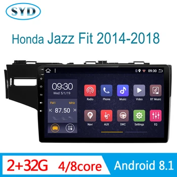 

Car DVD For Honda HONDA FIT/JAZZ GPS stereo 2014-2019 android AUTO radio system navigator support WIFI DSP DVR RDS rear camera