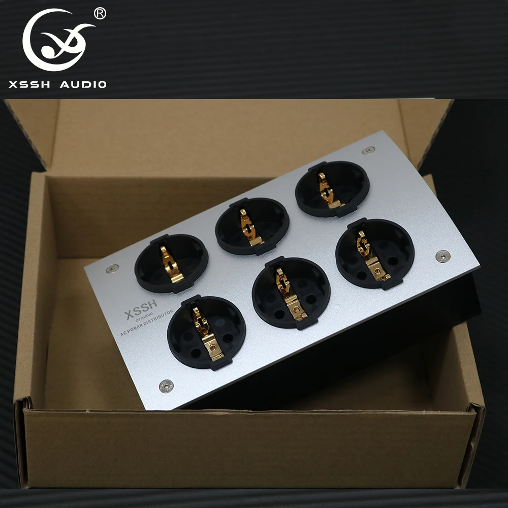 Xssh-distribuidor de Energia para Áudio Tomada de Soquete Modelo Europeu Elétrico - 60hz 16a 125v-250v 50 - Image 2