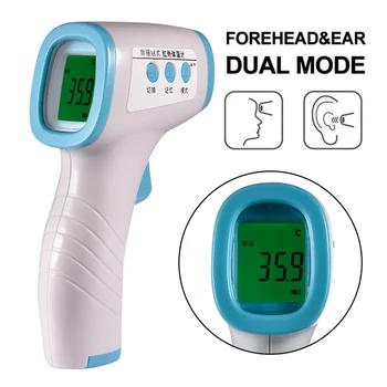 

Non-contact Infrared Thermometer Digital LCD Baby Adult Body Forehead Ear Thermometer Gun IR Temperature Meter Measurement Tool