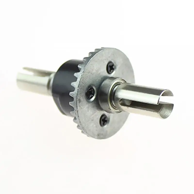 Аксессуары для изготовления шестеренок, запасные передние дифференциальные транспортные средства, игрушечные части, цинковая машина из сплава RC, детский подарок, черный для Wltoys 12428-0091