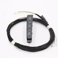 ESP OFF Switch MODE Driving Pattern Model Automatic Start Stop Switch Button Cable Harness Plug For VW Golf 7 MK7 5GG 927 137 E hand brake button auto holder esp engine start stop switch for vw passat b7 passat cc 3ad927137b 3ad 927 137 b