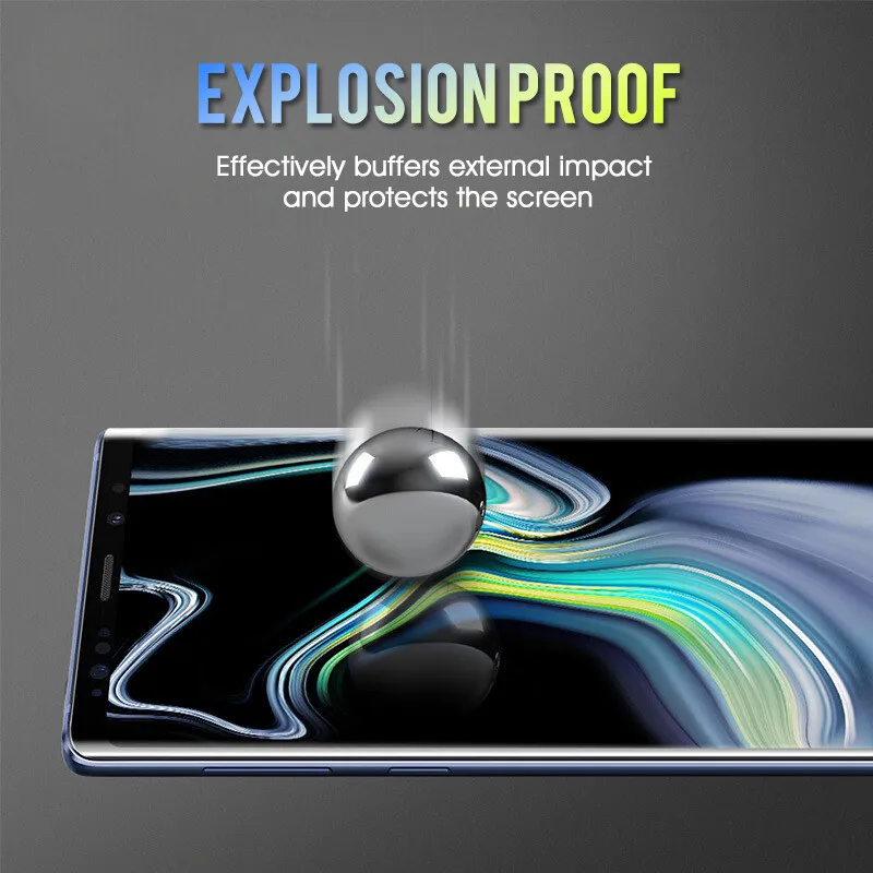 100D полностью изогнутое закаленное стекло для samsung Galaxy S10E S7 S6 Edge S8 S9 S10 Plus Защитная пленка для экрана 9H