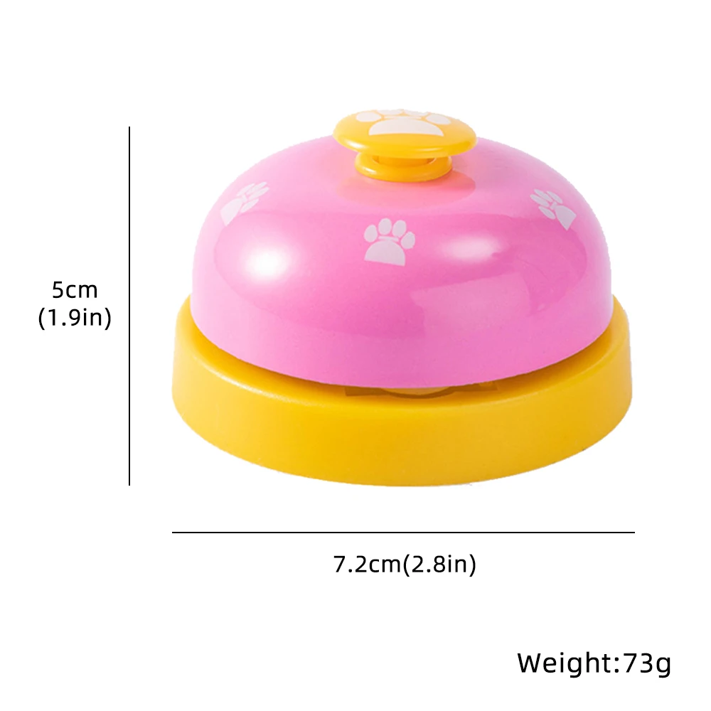 Pet Training Supply Dog Call Bell Dog Training Equipment Interactive Bell Eating Food Feeder For Dog Training Communicate Device-2