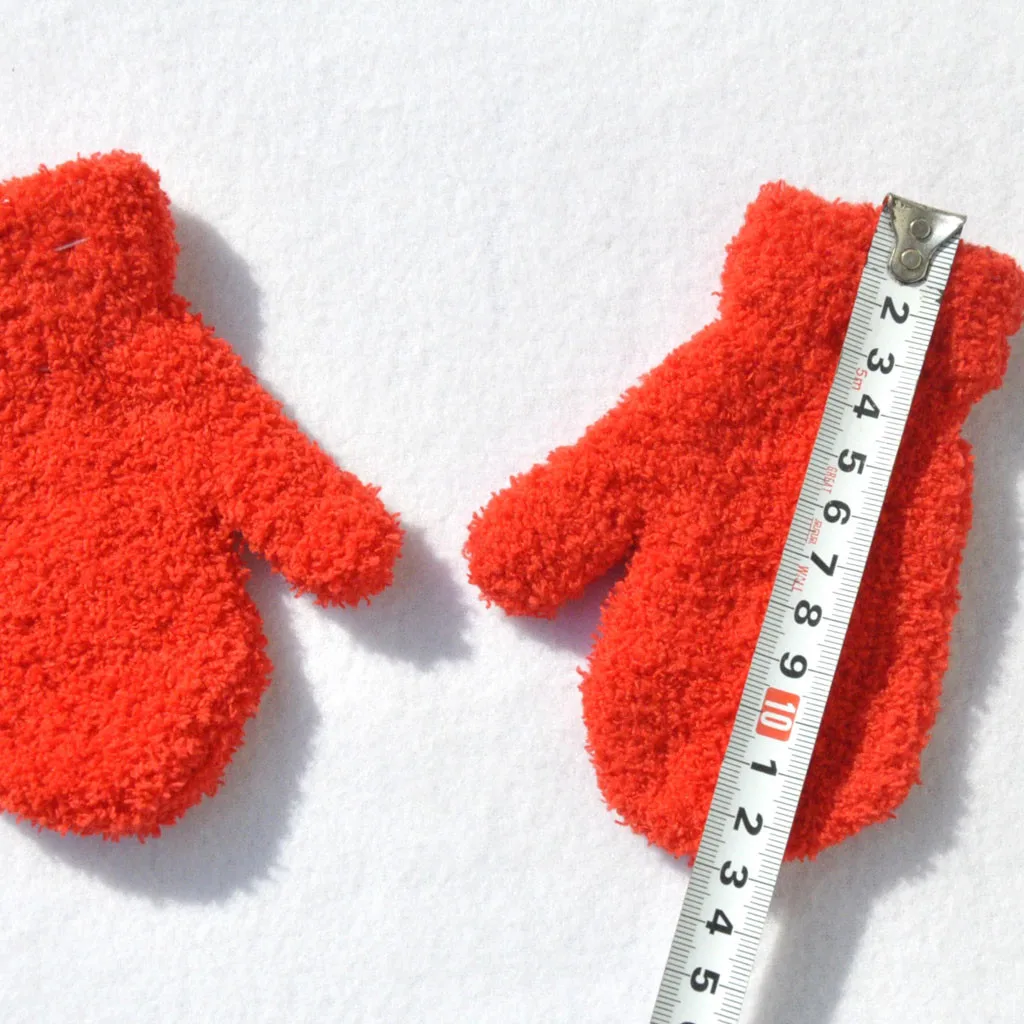 High Quality Winter Gloves Children Winter Warm Mittens Knitted Winter Warm Cute Cotton Gloves Fashion Guantes Luva Modis
