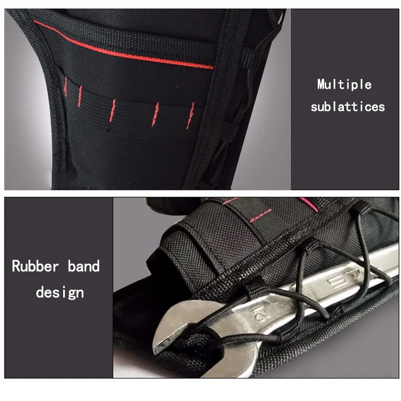 Multi-functional Waterproof Drill  Waist Tool Bag Electric Waist Belt Tool Pouch Bag for Wrench Hammer Screwdriver Cheap