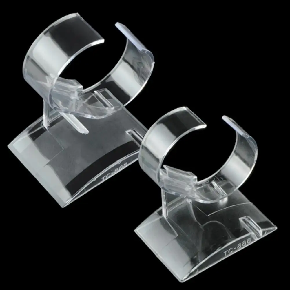 

Clear Bracelet Watch Display Stand Wristwatch Holder Stand Rack Retail Shop Showcase Jewelry Box Bracelet Box