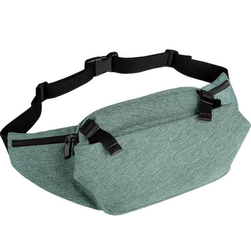

Cai Waist Bag Female Male Fashion Waterproof Zipper Chest Handbag Unisex Pack Ladies Men Women Waist Pack Belly Bags Purse