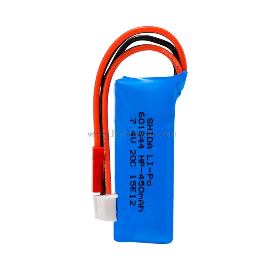7 4 V 2S 450mAh 20C литий полимерная батарея JST штепсельная Вилка для MINI Q 1/28 RC K98 mini size FPV