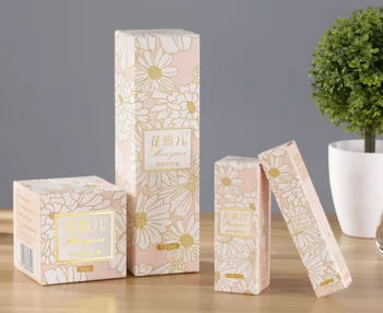 

Custom cosmetics makeup foundation packing paper box,Recyclable Feature cosmetic paper box packaging ---PX11558