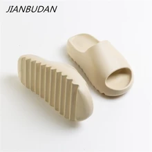 JIANBUDAN/удобные мягкие тапочки для мужчин и женщин; Домашняя обувь для ванной; Летние шлепанцы на толстой подошве из ЭВА JIANBUDAN/удобные мягкие тапочки для мужчин и женщин; Домашняя обувь для ванной; Летние шлепанцы на толстой подошве из ЭВА