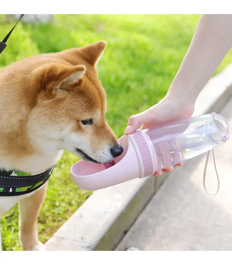 500 мл Портативный собака бутылка для воды для путешествий Щенок Кот напиток на открытом воздухе снаружи кормушка для домашних животных Dispensador для собак