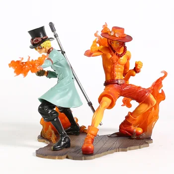 

BROTHERHOOD III ONE PIECE STAMPEDE SABO + PORTGAS0.D.ACE Collection Figure