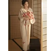 Japanese Style Traditional Kimono Casual Samurai Women Ladies Geisha White Haori Yukata Bowknot High Quality Trend Loose Clothes ► Photo 3/6