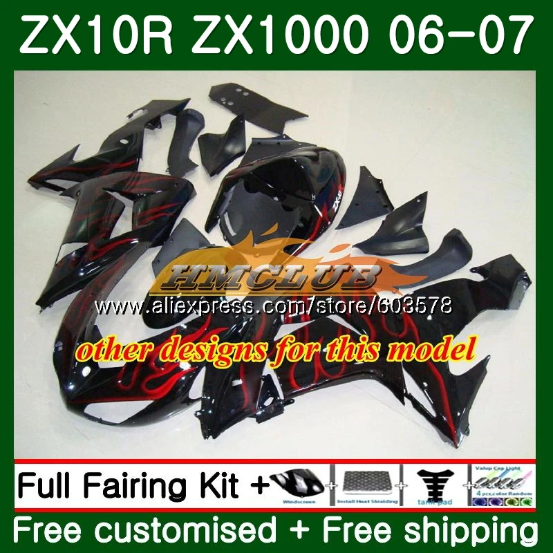 Корпус для KAWASAKI ZX 10 сотрудников отдела исследований ZX-1000 ZX-10R 06 07 117CL. 14 ZX1000 CC ZX10R 06 07 ZX 1000CC ZX 10R 2006 2007 цвета: золотистый, серебристый обтекатели