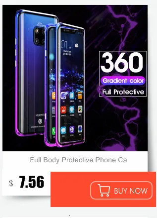 Магнитный чехол для huawei Honor 20 10 20i Pro Lite, Защитная крышка для экрана для Honor V20 V10 8X Pro, полное покрытие, стеклянный чехол