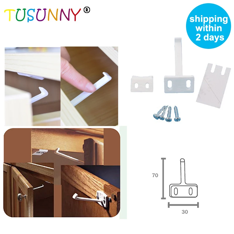 4 Pcs Per Lot Infant Protection Product Baby Safety Lock Use In Drawer,Cabinet,Cupboard