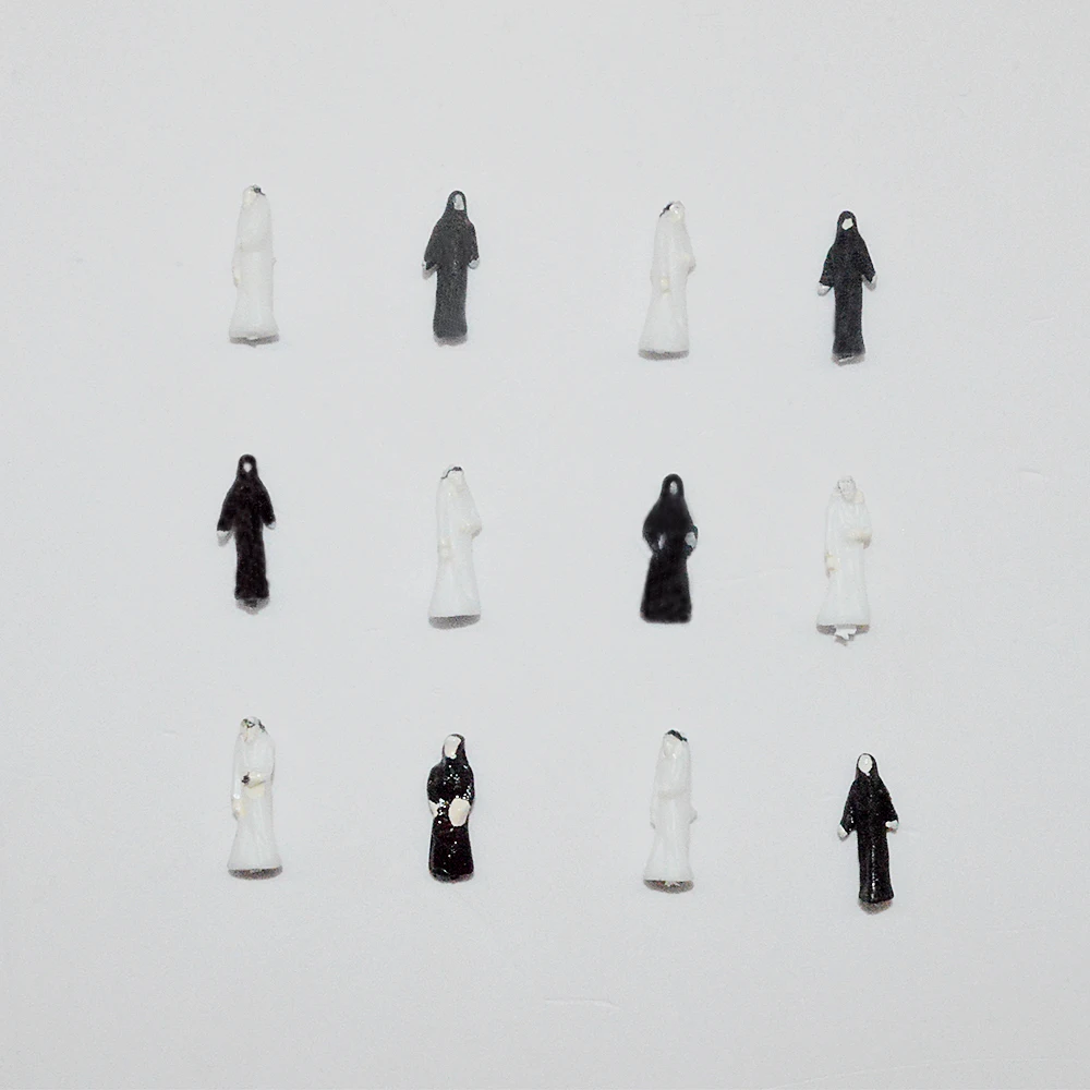 

free shipping scale model arab figures in 1:150 for Architecture train layout