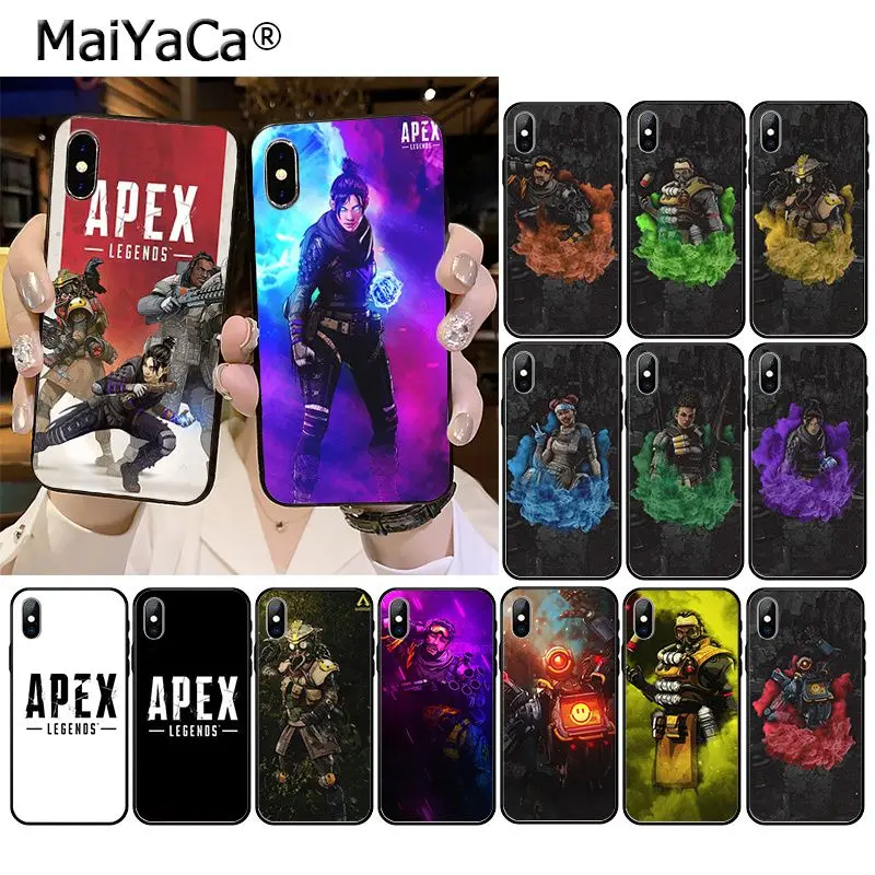 Apex Legends аксессуары для телефонов Чехол iPhone 11 Pro XS MAX XR 8 7 6 Plus 5 5S SE12 mini 12PRO Max|Бамперы| |