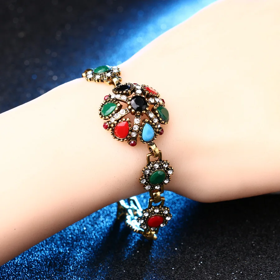 Europe And America Retro National Wind Jewelry Set Amazon Cross Border Platform Hot Selling Style Wish New Products Yiwu Manufac