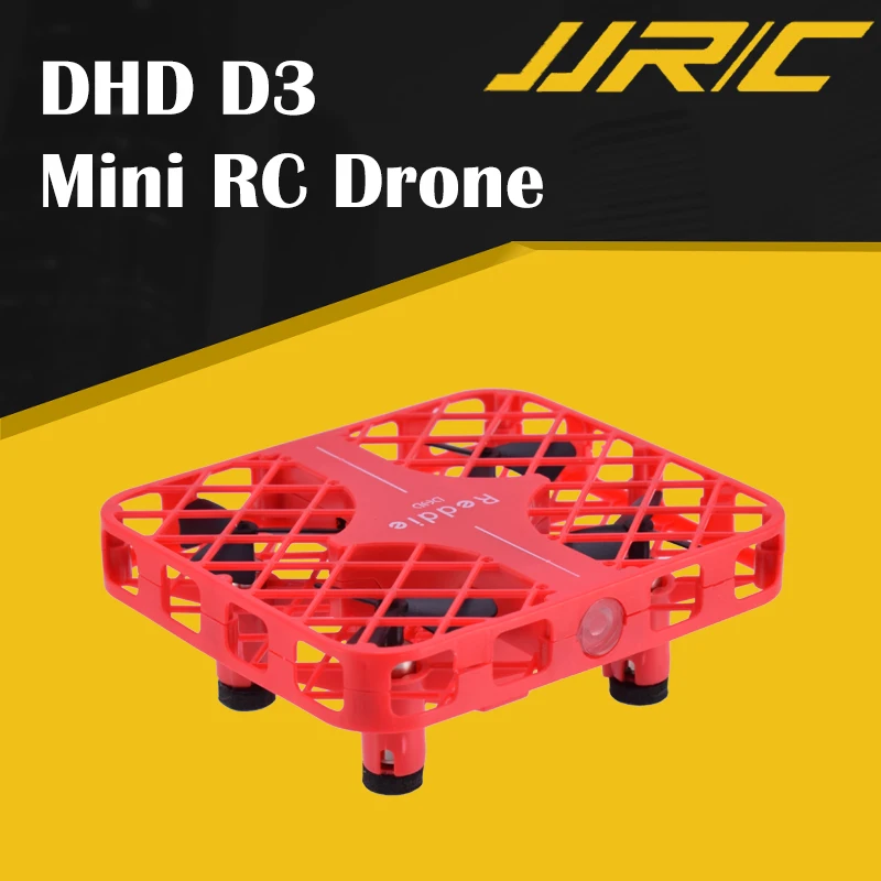 JJRC DHD D3 Мини Микро Карманный дрона с дистанционным управлением анти столкновения