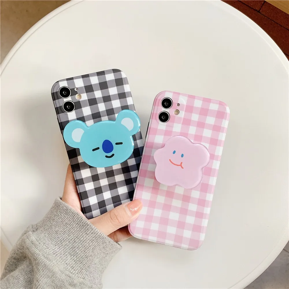 

Cartoon Stand Phone Case ForApple 7 8 7plus 8plus x XR XS Max 11 11pro Max Waterproof and Shatterproof Mobile Phone Shell