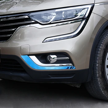

Modification 2PCS for Koleos 2017 2018 2019 front fog lighting trim fog lamp sequin decoration frame exterior